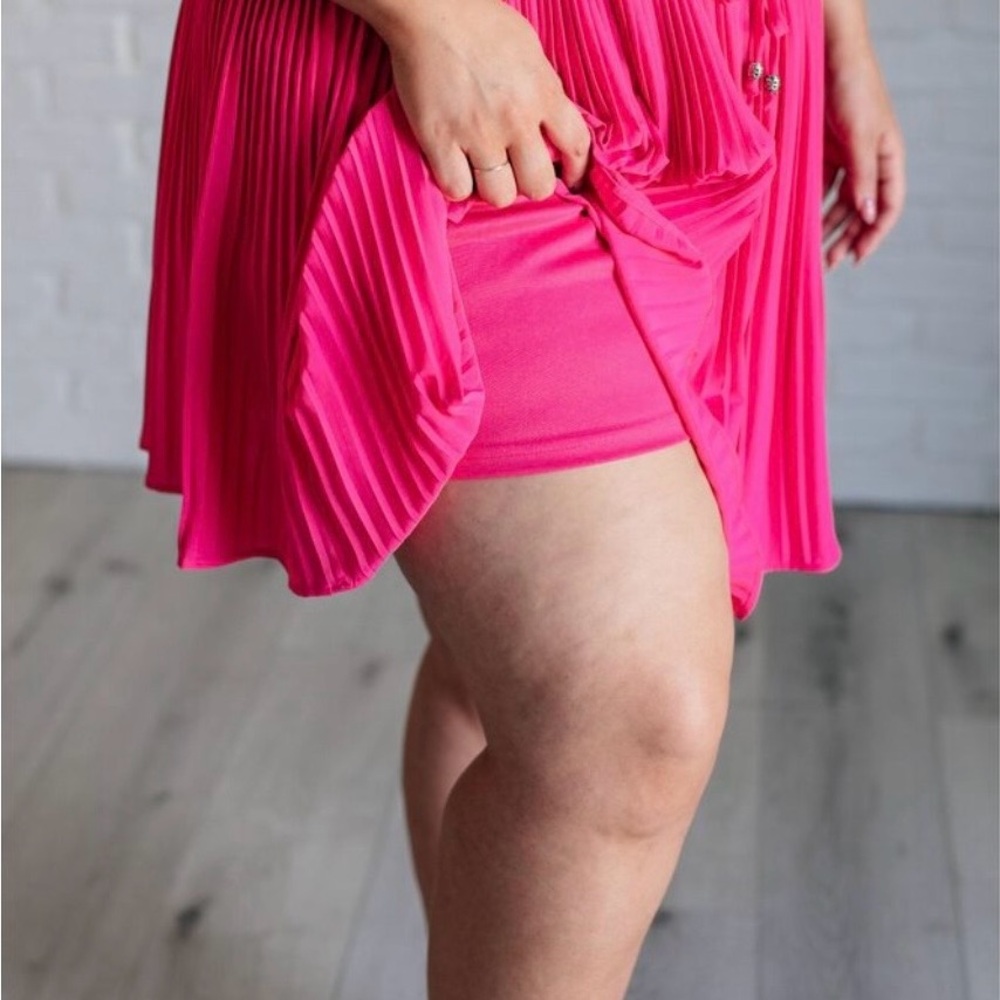 JODIFL Hot Pink Skater Skirt - Picture 6 of 8